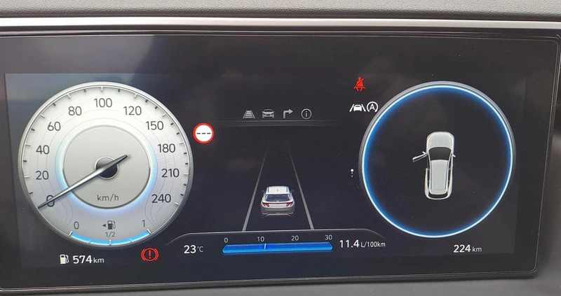 Hyundai Tucson cena 138900 przebieg: 224, rok produkcji 2024 z Dzierzgoń małe 154